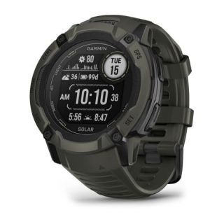 Умные часы Garmin Instinct 2X Solar 50 мм, темно-зеленый (010-02805-05)